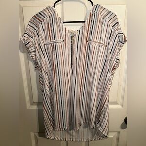 Flower & Feather blouse